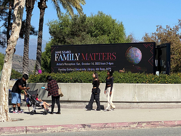 Family Matters on the Cal Poly Pomona Billboard, 2023